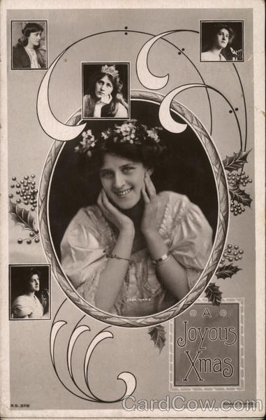 Multiple Snapshots of Young Woman Women