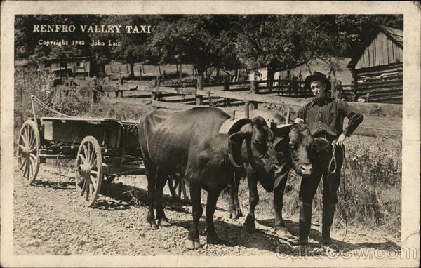Renfro Valley Taxi John Lair Horse-Drawn