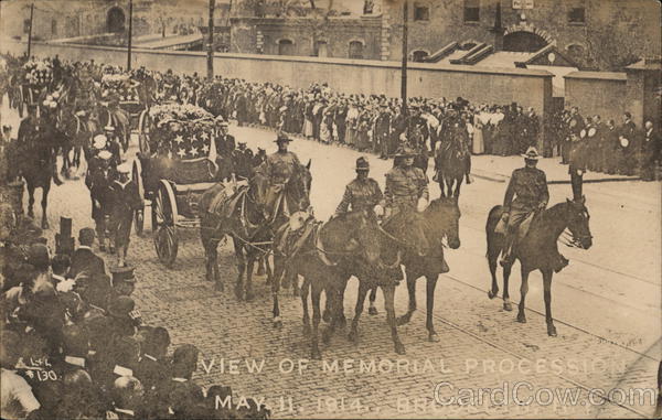 View of Memorial Procession, May 11, 1914 Brooklyn New York