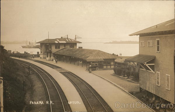 Railroad Station near Camp Gatun Panama