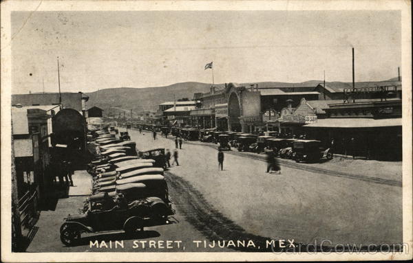 Main Street Tijuana Mexico