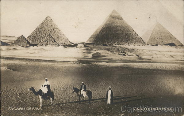 Pyramids of Cairo Egypt Africa