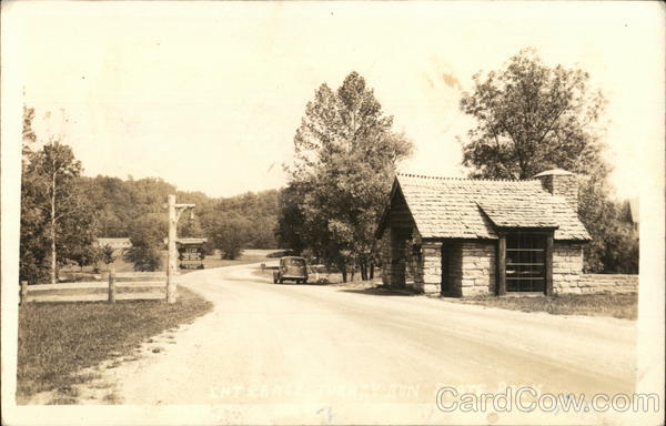 Entrance, Turkey Run State Park Marshall Indiana