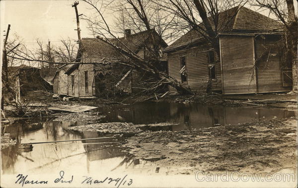 The Great Flood of 1913 Marion Indiana