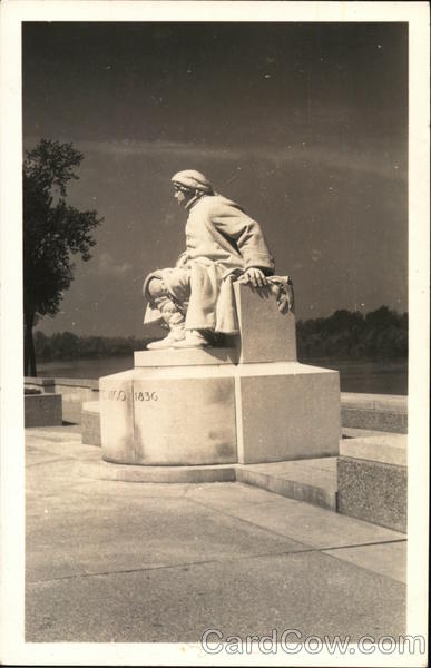 Statue of Colonel Francis Vigo Vincennes Indiana