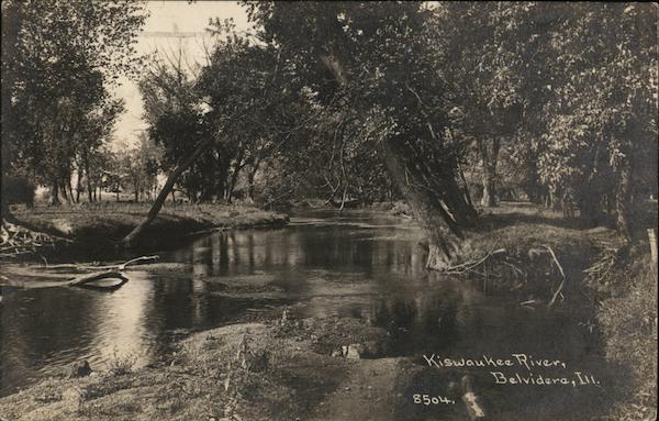 Kiswaukee River Belvidere Illinois