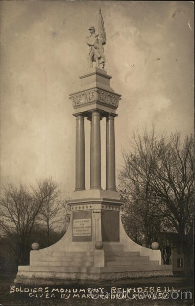 Soldiers Monument Belvidere Illinois
