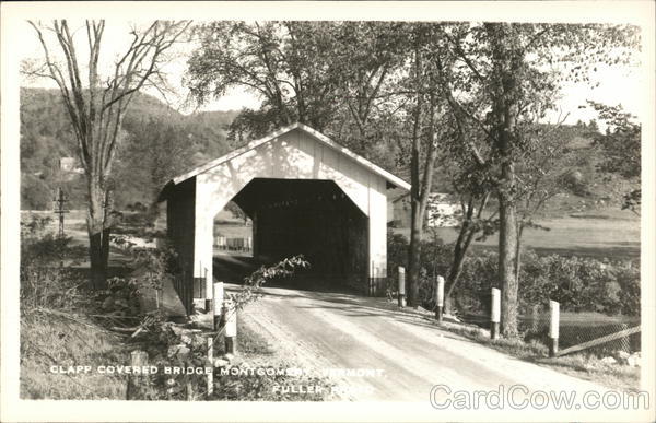 Clapp Covered Bridge Montgomery Vermont