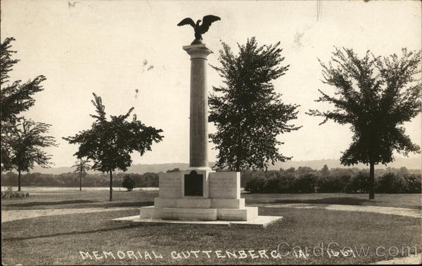 Soldiers Memorial Guttenberg Iowa