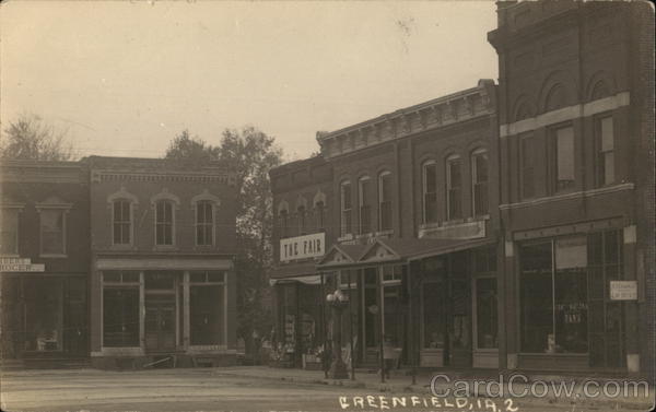 Street Scene Greenfield Iowa