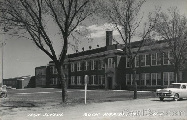 High School Rock Rapids Iowa