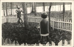 Little Red Riding Hood Display, Santa Claus Land Indiana Postcard Postcard Postcard