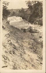 View of Rapids in River Postcard