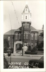 Wayne Co. Court House Postcard