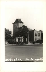 Wabash County Court House Postcard