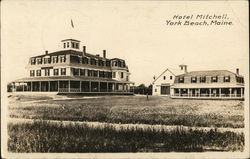 Hotel Mitchell York Beach, ME Postcard Postcard Postcard