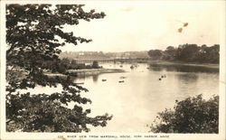 River View From Marshall House York Harbor, ME Postcard Postcard Postcard