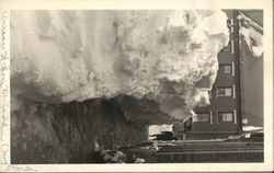 Passageway Dug Through the Snow Across From McFadden's Drug Store Boothbay Harbor, ME Postcard Postcard Postcard