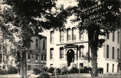 Washington School Postcard