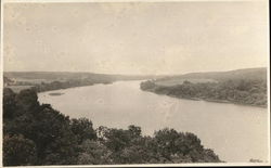 Photograph of a lake - Oregon, Ill. June 22, 1918 Illinois Postcard Postcard Postcard