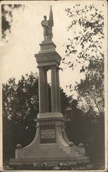 Mark Ramsey Memorial Belvidere, IL Postcard Postcard Postcard