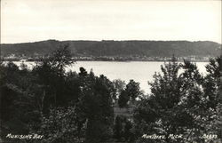 Munising Bay Michigan Postcard Postcard Postcard