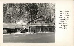 Mt. Lemmon Inn & Store, Post Office Tucson, AZ Postcard Postcard Postcard