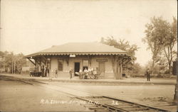 Railroad Station Postcard