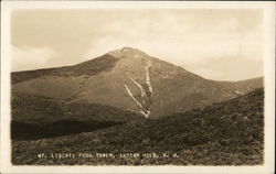 Mt. Liberty from Tower, Indian Head Postcard