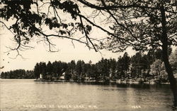 Cottages on the Lake Postcard