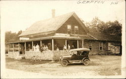 Lunch at Grandma's Place Postcard