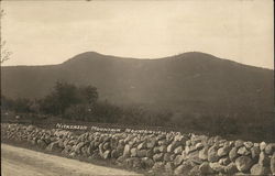 Nickerson Mountain from Mountain View Whitefield, NH Postcard Postcard Postcard