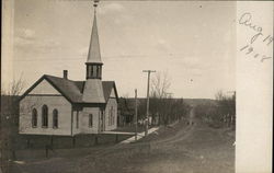 Norwegian Lutheran Church - Aug 1908 Sioux Rapids, IA Postcard Postcard Postcard