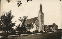 Catholic Church and Convent Postcard