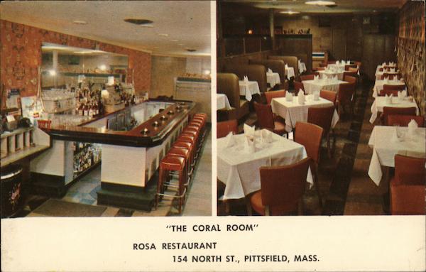 The Coral Room, Rosa Restaurant Pittsfield Massachusetts