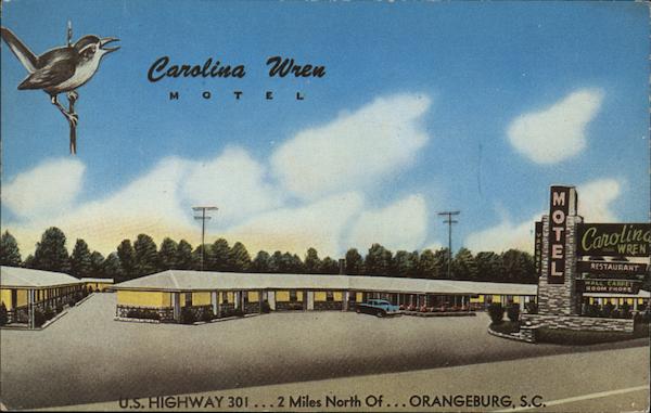 Carolina Wren Motel Orangeburg South Carolina