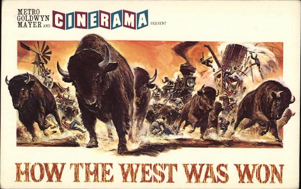 How the West Was Won: The Buffalo Stampede Movie and Television Advertising
