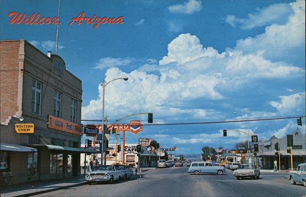 Main Street Willcox Arizona Dick Parrish