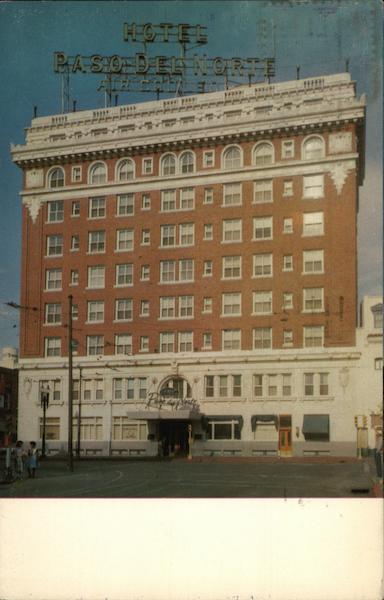 Hotel Paso Del Norte Texas