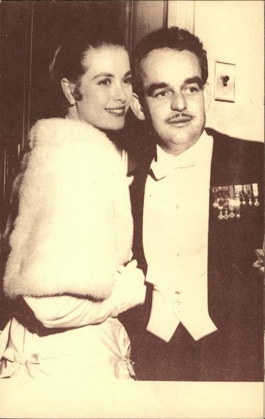Grace Kelly and Prince Ranier of Monaco Actresses