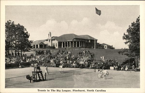 Tennis in the Big League Pinehurst North Carolina