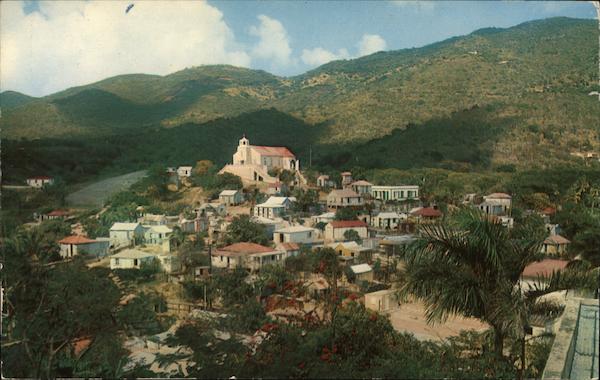 French Town St. Thomas Virgin Islands Caribbean Islands