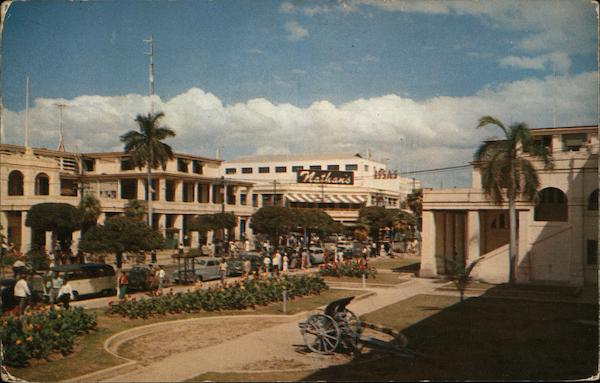 View of King Street Kingston Jamaica