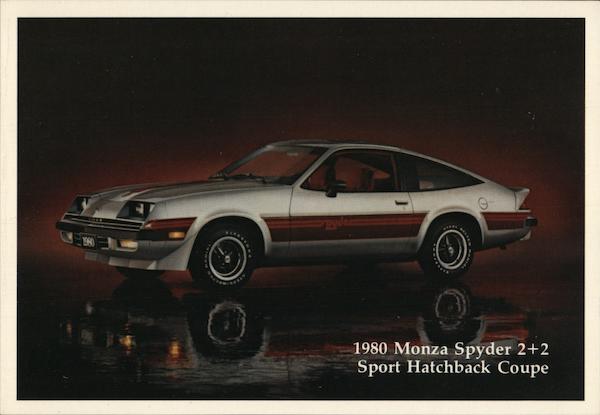 1980 Monza Sypder 2+2 Sport Hatchback Coupe Cars