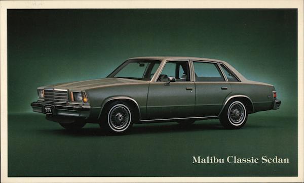 Malibu Classic Sedan Cars