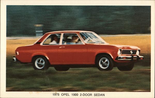 1975 Opel 1900 2-Door Sedan Cars