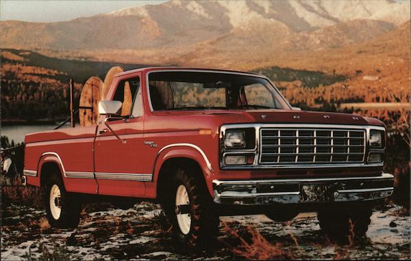 Ford 4 x 4 Pickups - First New Truck of the '80's Trucks