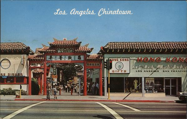 Gateway to Chinatown Los Angeles California