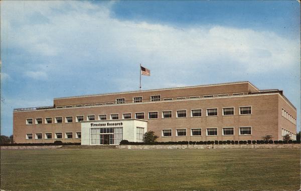 Firestone Research Laboratory Akron Ohio