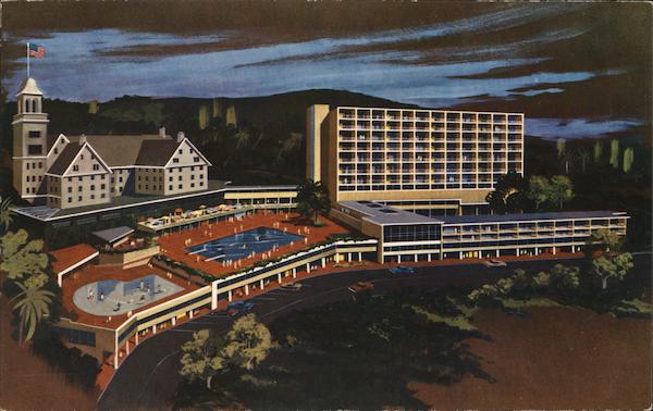 Hotel Claremont and Lanai Tower San Francisco California